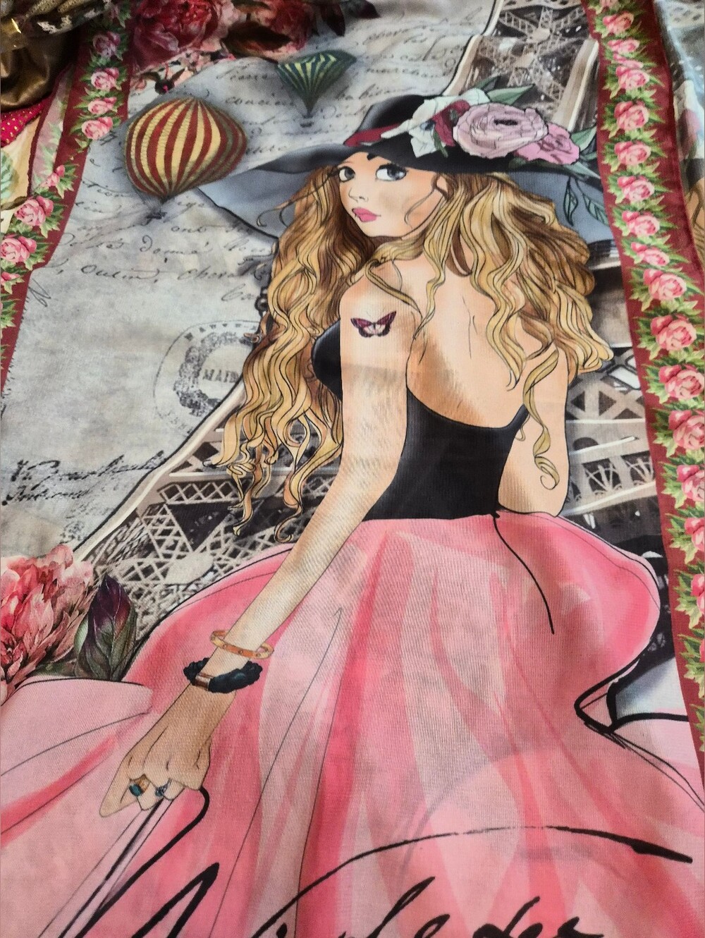 Nicole Lee Vivian Dreams Print Size OS Boho Resortwear - Picture 6 of 10